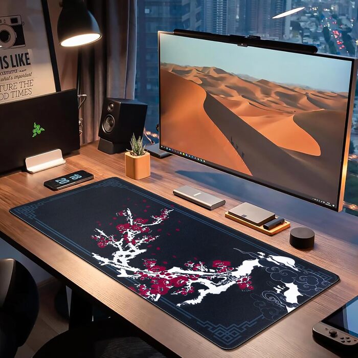 Килимок для миші EFISH Japanische XXL 800x300 мм, водонепроникний, для ПК, MacBook, ноутбука