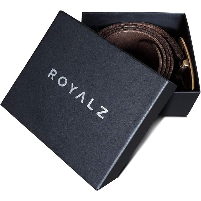 Жіночий шкіряний ремінь ROYALZ Vintage для джинсів, костюма, штанів. Ширина 38 мм, товщина 4 мм. Колір: темно-коричневий. Довжина: 115 см, розмір: 100 см