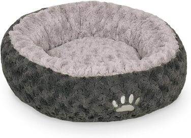 Ліжко для собак Nobby Komfortbett Donut Seoli, сіро-світле, діаметр 60 см
