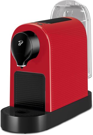 Кавова капсульна машина Tchibo Cafissimo Pure Plus, 0,8 л, 1250 Вт, для еспресо, кави та кафе крема, червона