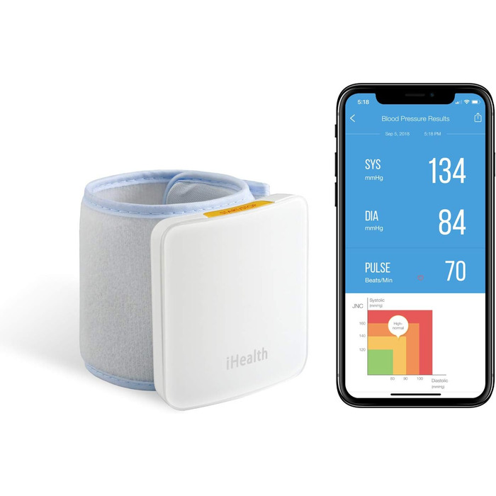 iHealth SENSE BP7 - Бездротовий тонометр на зап'ясті