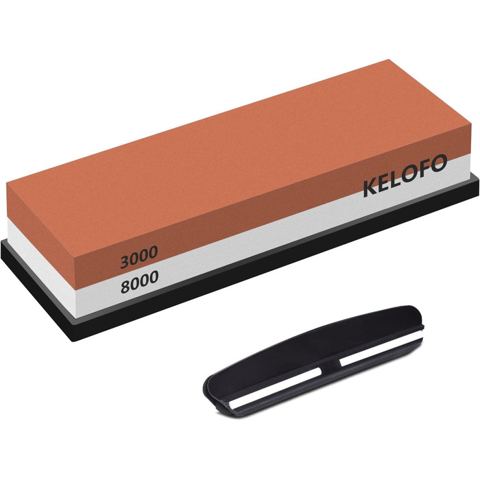 Набір для заточування ножів KELOFO 2-в-1: професійний шліф-камінь 3000/8000