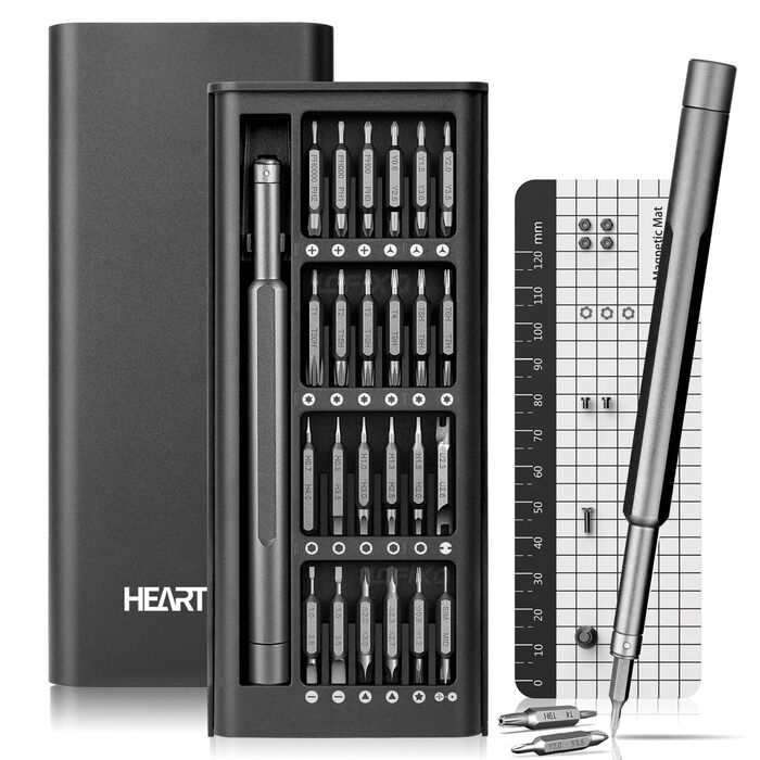 Набір викруток 50в1 для ремонту iPhone/MacBook/Xbox/Switch/PS4/PS5: Torx, Pentalobe, Triwing, Dreieck (з лопаткою Spudger)