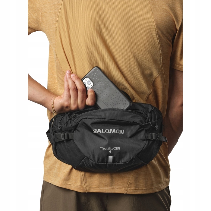 Поясна сумка Salomon TRAILBLAZER BELT, чорна