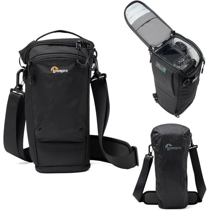 Lowepro ProTactic TLZ 75 Slim AW III: Сумка для камери (4.5 л, 37x10.5x14 см) - для бездзеркальних/DSLR камер з об'єктивом, фотограф/відеооператор