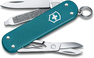 Мультитул Victorinox Classic SD Alox - Швейцарський ніж, 5 функцій, з файлом для нігтів (Wild Jungle)