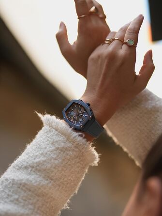 Жіночий годинник Ice-Watch Ice Boliday з силіконовим ремінцем (Small), синій