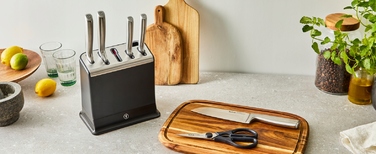 Набір ножів у підставці Tefal EverSharp, 5 предметів