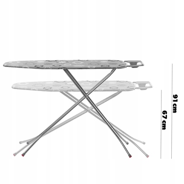 Прасьольна дошка стандартна Kadax, 120 см x 38 см