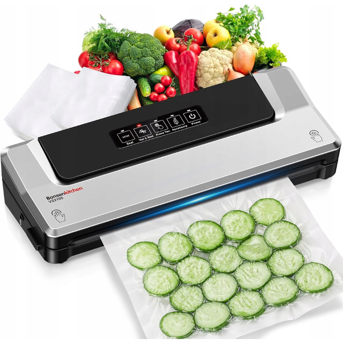 Автоматичний вакууматор для продуктів BonsenKitchen, 125 Вт