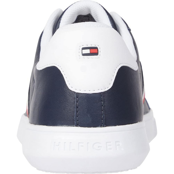 Чоловічі кросівки Tommy Hilfiger Essential Leather Cupsole Low Top (44 EU, блакитний Desert Sky)