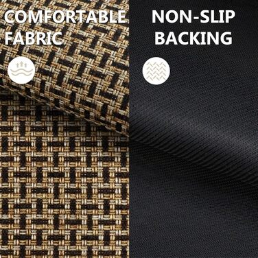 При Entrance килимок для входу LEKEEPGO 60x90 см, протиковзний вологопоглинаючий килим для дому та дверей, чорний