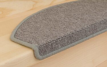 Kettelservice-Metzker Stair Treads/Carpet Rambo 15-Piece Value Set, 17 Colors (Taupe)