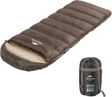 Naturehike Sleeping Bag - 7°C Warm Weather Sleeping Bag for Hiking, Backpacking & Camping - Lightweight, Youth & Adult