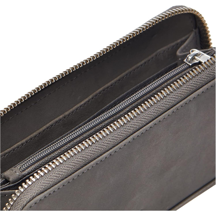 Timberland Women's Leather RFID Zip Around Wallet Clutch with Wristlet Strap