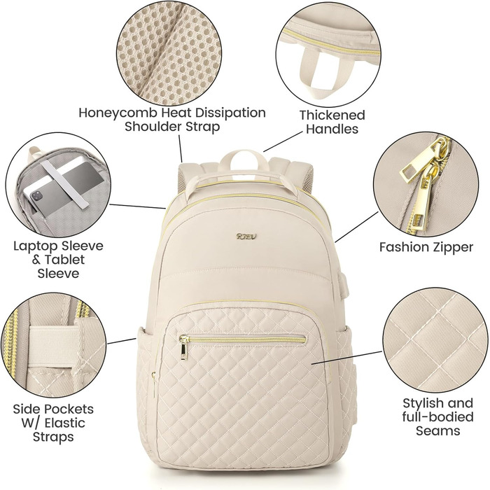 Жіночий рюкзак з відділенням для ноутбука 15.6