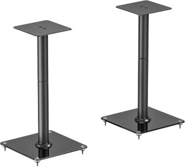 Підставка для акустики з металу та скла (пара) - 25 кг, 61 см