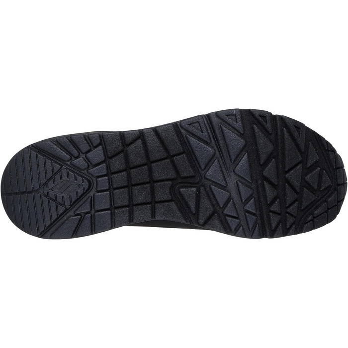Кросівки Skechers UNO Jungle Nite для жінок (42 EU) - Чорний, Durabuck, Леопардовий принт, замша, сітка