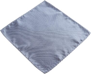 Метелик чоловічий DonDon сірий з нагрудною хустинкою, регульований розмір