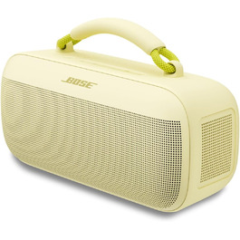 Портативна Bluetooth колонка Bose SoundLink Max – потужна акустика з водозахистом, до 20 годин роботи від акумулятора, USB-C, AUX, колір: цитрусовий жовтий