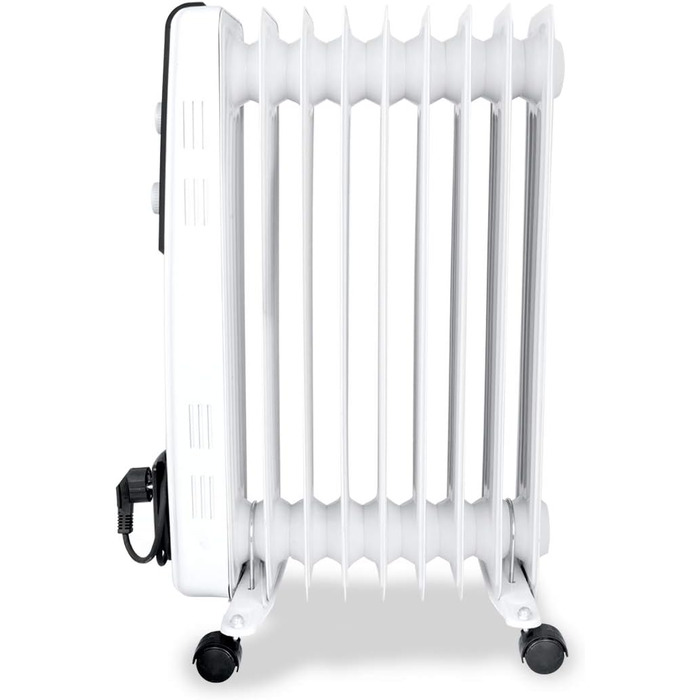 Радіатор масляний Orbegozo RF 2500, 2000 Вт, 11 елементів, білий