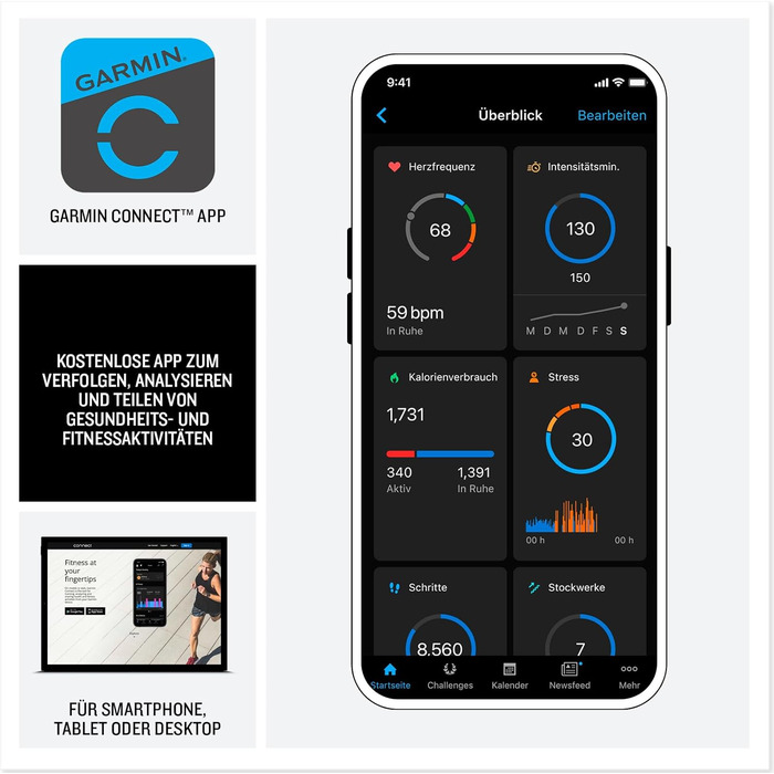 Розумний годинник Garmin fēnix 8 PRO Graphite 51mm: Multisport, AMOLED, 10 днів батареї, GPS, EKG, музика