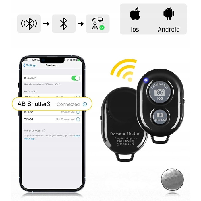 Штатив-трипод MLT01, 136 см, чорний