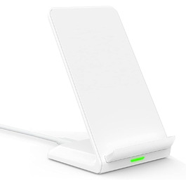 Бездротова зарядка з підставкою для смартфонів iPhone, Samsung, Google. Швидка індуктивна зарядка для телефонів.