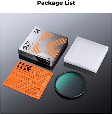 Фільтр Shimmer Diffusion K&F CONCEPT 49mm з оптичного скла з 18-шаровим покриттям Nano-Klear для відео та портретної зйомки