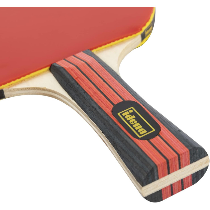 Набір для настільного тенісу Idena 40222 (12 предметів) – професійний, 4 ракетки, 8 м'ячів, якість 3 зірки, у футлярі