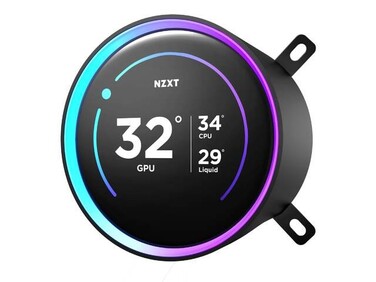 Рідинне охолодження NZXT Kraken Elite 280 RGB V2 LCD, чорне