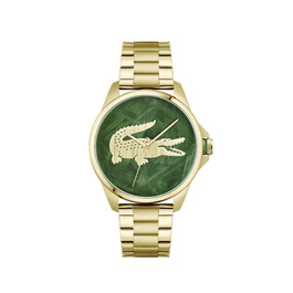 Годинник Lacoste Le Croc чоловічий кварцовий з браслетом з нержавіючої сталі (золотистий)
