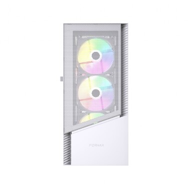 Корпус Gembird Fornax 4300 ARGB Midi Tower, білий