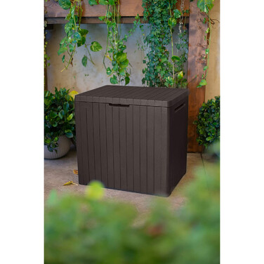 Садова скриня Keter City Storage Box 113 л, коричнева