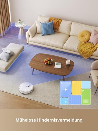 Робот-пилосос Dreame L10s Plus з автоматичним спорожненням, до 90 днів автономної роботи, потужність всмоктування 7000 Па, DuoScrub™ система миття, автоматичне підняття мопа, розпізнавання килимів за допомогою ультразвуку