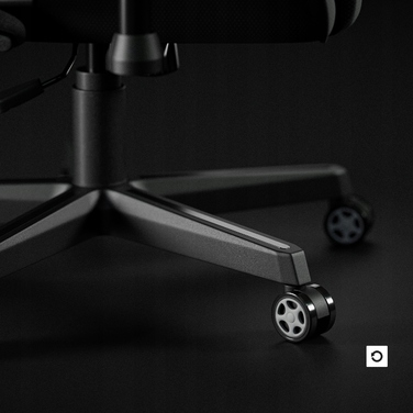 Ігрове крісло Diablo Chairs X-Starter, тканина, сіре