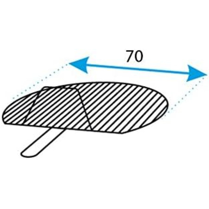 Imex El Zorro 71583 Paella Grill, Round, Diameter 70 x 75 cm
