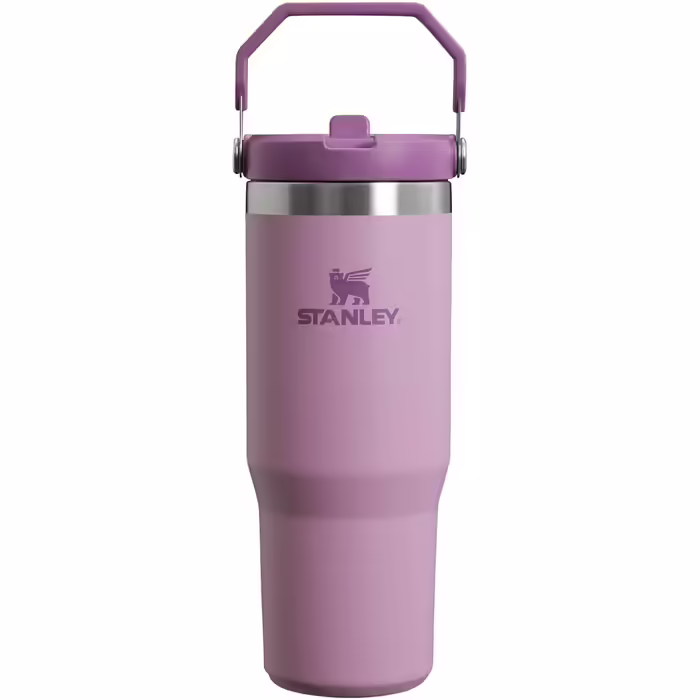 Stanley Flip Straw Tumbler 1.0 Water Bottle with Straw 0.89L - Thermos Bottle Keeps 12+ Hours Cold - Dishwasher Safe - Sports Bottle - Water Bottle BPA Free - (Lilac)