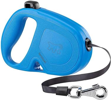 Леєнка для собак Ferplast Flippy ONE, 5 м, до 25 кг, блакитна