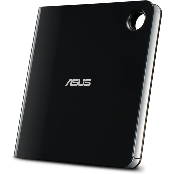 Зовнішній ультратонкий Blu-ray привід ASUS BW-06D5H-U BDXL з підтримкою M-Disc для запису Blu-ray, DVD та CD, сумісний з Windows та Mac