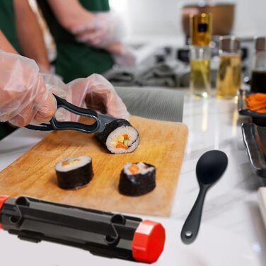 Набір для приготування суші: роловщик, форми, аксесуари - DIY стартовий набір для початківців