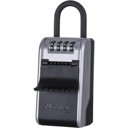 Сейф для ключів Master Lock настінний, зовнішній, 11.9 x 8.5 x 3.6 см, з кільцем (новий, XL)