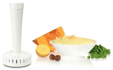 Занурювальний блендер Bosch MSM66155, 600 Вт, білий