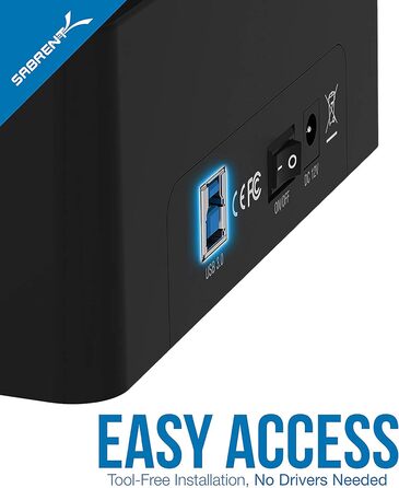 Док-станція Sabrent 4 Bay для 2.5