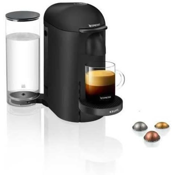 Кавомашина Nespresso Krups Vertuo YY2778FD, Titan Noir Mat – для еспресо та кави