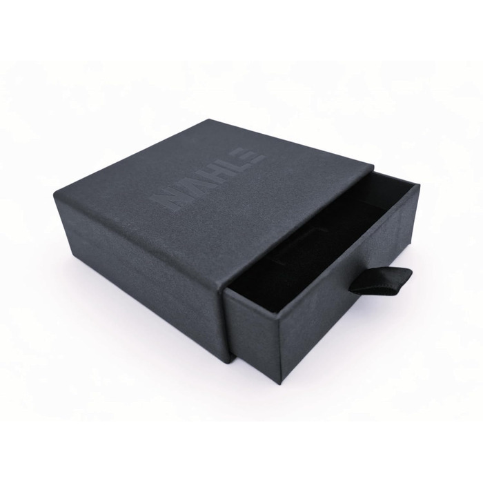 Браслет Вікінг Onyx 8mm | Ручна робота | Браслет з перлин | У подарунковій коробочці (16, Onyx) 16 см