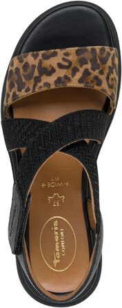 Босоніжки жіночі Tamaris 8-88600-44 Wide Fit, чорні Leo, 41 EU - широка колодка