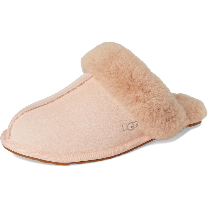 Жіночі домашні капці UGG Scuffette II Metallic Spots, бежевий (Beige Blush), розмір 36 EU