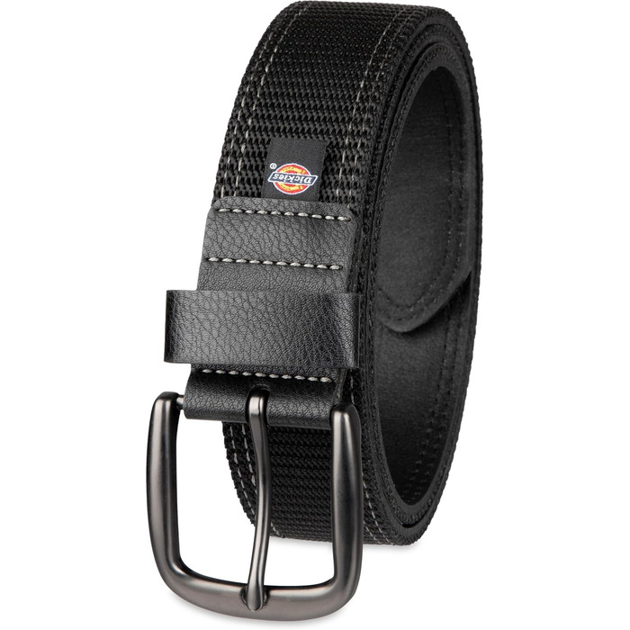 Чоловічий шкіряний ремінь Dickies з тисненням