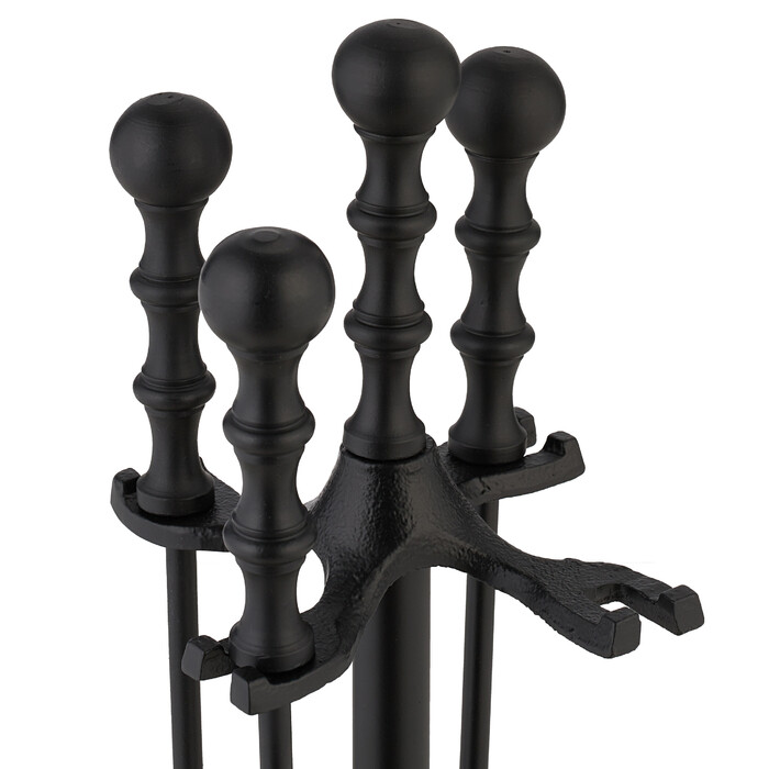 Relaxdays 5-Piece Fireplace Set